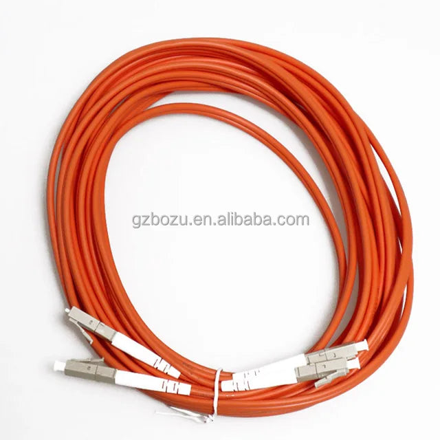 LC Optical Fiber Cable Double Core for Konica Head 512i 7Meters 10Meters Optic Cable for Sale