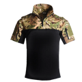 HAN WILD Biking t Shirt Camouflage Turtleneck Unisex Hiking t Shirt Breathable t Shirt