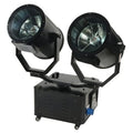 2 X 2000W Two Head Sky Beam Tracker 4000W Outdoor Waterproof Moving Head Search Light for Hotel