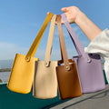 Home Travel Portable Square Fashion Cup Tote Bag Milk Tea Cup Holder Coffee Cup Shoulder Hooks