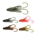 Luya Soft Bait 40mm/0.9g Shrimp Type Soft Bait Bionic Bait Bait Bait Soft Worm Soft Shrimp Bait 20 Pieces/packet