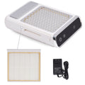80w Double Nail Suction Nail Dust Collector Professional Round Fan Rechargeable Manicure Machine Electric Nail Dust Collectors MegaBDM