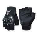 Men's Half Finger Gloves Motorcycle Bicycle Gloves Guantes Breathable Summer Racing Non-Slip Sports Protection Riding MX Gloves