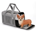 OEM Luxury Single Shoulder Pet Transport Bag Breathable Convenient Portable Outdoor Dog Backpack Cage Pet Carrier Bag MegaBDM