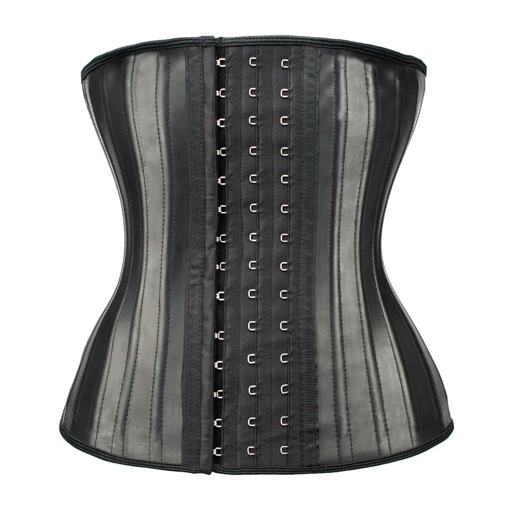 Private Label Women's 100% Latex Underbust Corset Steel Bone Smooth Colombien Sport Slim Waist Trainer Plus Size