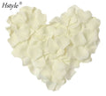 1000 Pcs Artificial Silk Rose Petals Decoration Wedding Party Color Ivory FZH339