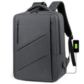 Multifunction Smart USB Charging Backpack Fashion Unisex Zipper Closure Waterproof Business Travel Bag Laptop Backpack for Men
