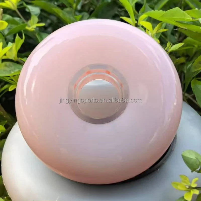 Dual Hardness PU Wheels 72mm 76mm 80mm Free Indoor Outdoor High Rebound SHR 76A Customized Color Child Adult Ice Roller Hockey