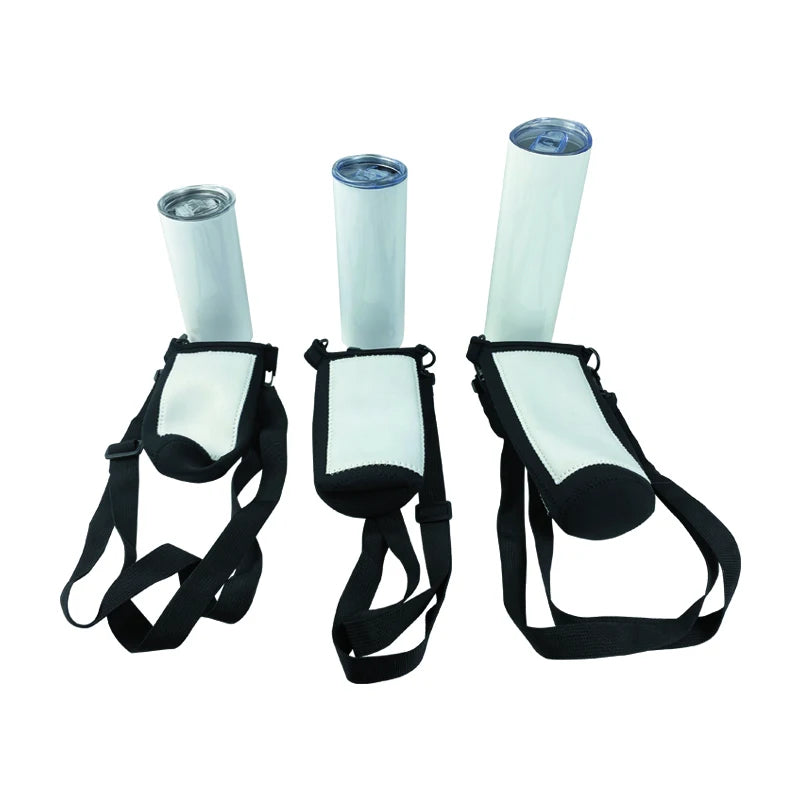20oz Sublimation Blank Tumblers Sleeve with Handle Cooler Cup Holder