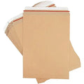 Self-Adhesive Cardboard Envelope Rigid Mailer Kraft Envelopes Customized Print and Size for Express Delivery