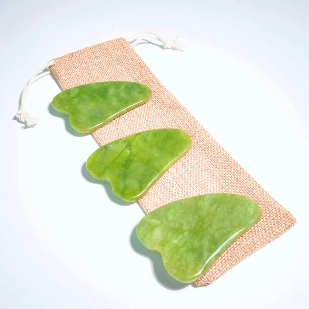 Huiying Summer popular Nanfang Jade guasha tools heart shape