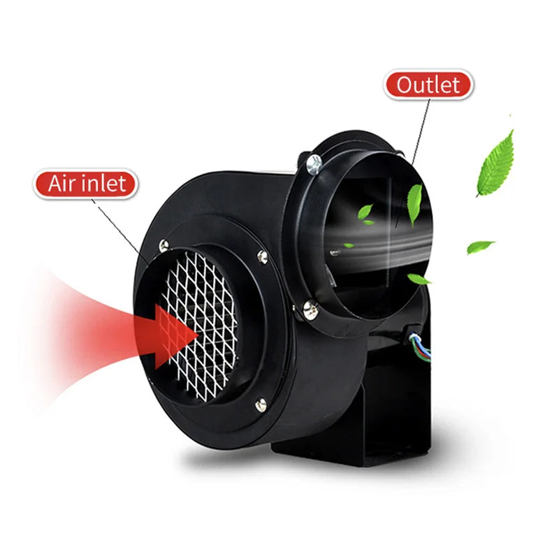 Korean Barbecue Restaurant Electric Charcoal BBQ Grills BBQ 75W Upper Pipe 120W Lower Pipe Smoke Exhaust Motor