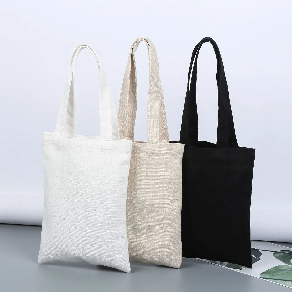 Promotional Gifts Customized Eco-friendly Reusable 100% Natural Organic Cotton Bags Grocery Shopping Bags