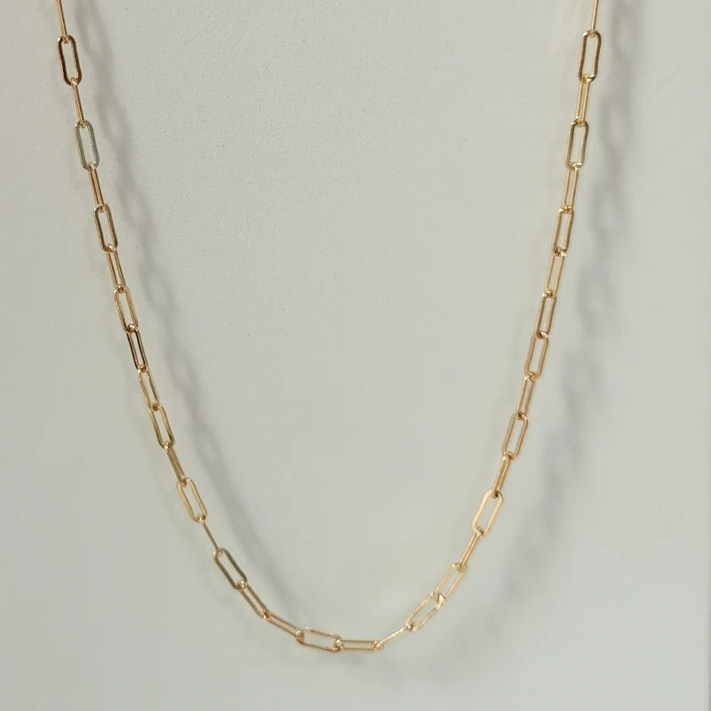 14K Gold Filled Necklace Handmade Gold Choker Boho Chain Collier Femme Kolye Collares Women Jewelry Necklace for Women