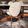 Hotel Restaurant Dinning Room Chair Fabric Velvet Dining Chair With Metal Legs Italian Luxury Modern Dining Room Set Furniture