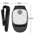Howlighting Runners Joggers Camping Hiking Dog Walk Night Clip on Running Lights Reflective USB Rechargeable LED Light