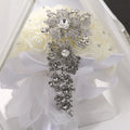 Weiman Jewelry Factory Directly Sale Large Size Crystal Rhinestones Brooches for Wedding Bouquets Decorative Jewelry