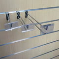 Displays Stock Available Retail Display Hooks Metal Steel Slatwall Hangers Cardboard Waterfall Hook Supply Chrome Finish Heavy