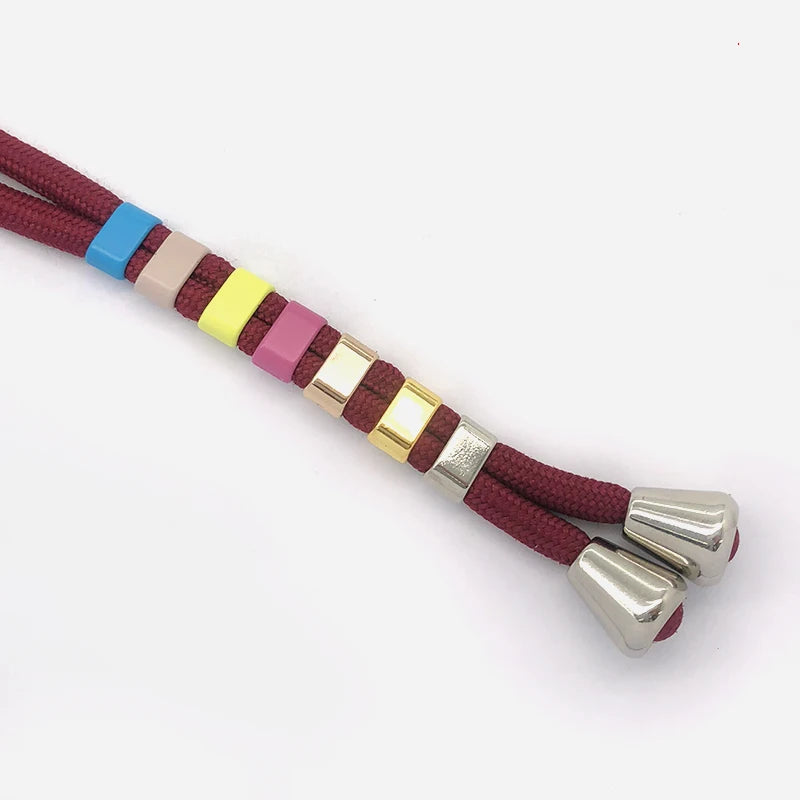 Hot Sale Adjusting Button [wholesale by Manufacturer] Mobile Phone Hanging Rope Elastic Adjusting Buckle Metal Fitting Buckle