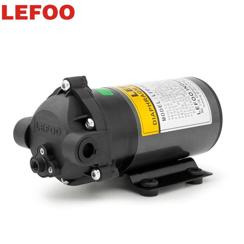 LEFOO 75gpd Reverse Osmosis RO Pump DC RO Diaphragm Booster Pump for Water