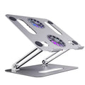 Portable Foldable Aluminum With Cooling Fan Ergonomic Laptop Stand Manufacturer