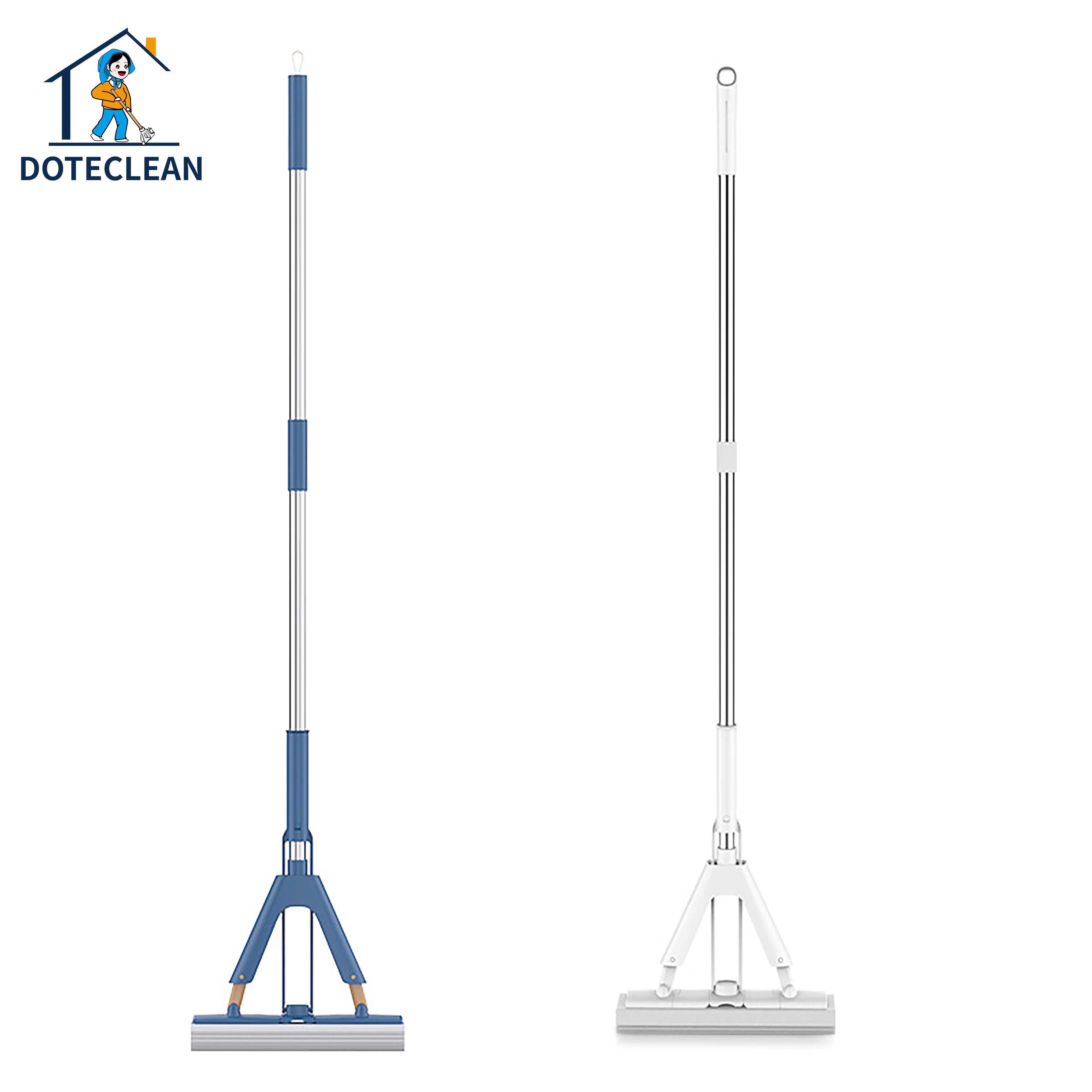 New Design Floor Cleaning  Mop Free Hand Washing Sponge Mop Double-fold Squeezed for Floor Cleaning