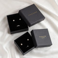 PandaSew Custom logo Printed Necklace Jewelry Box Luxury Paper Ring Packaging Gift Packaging Jewelry Box