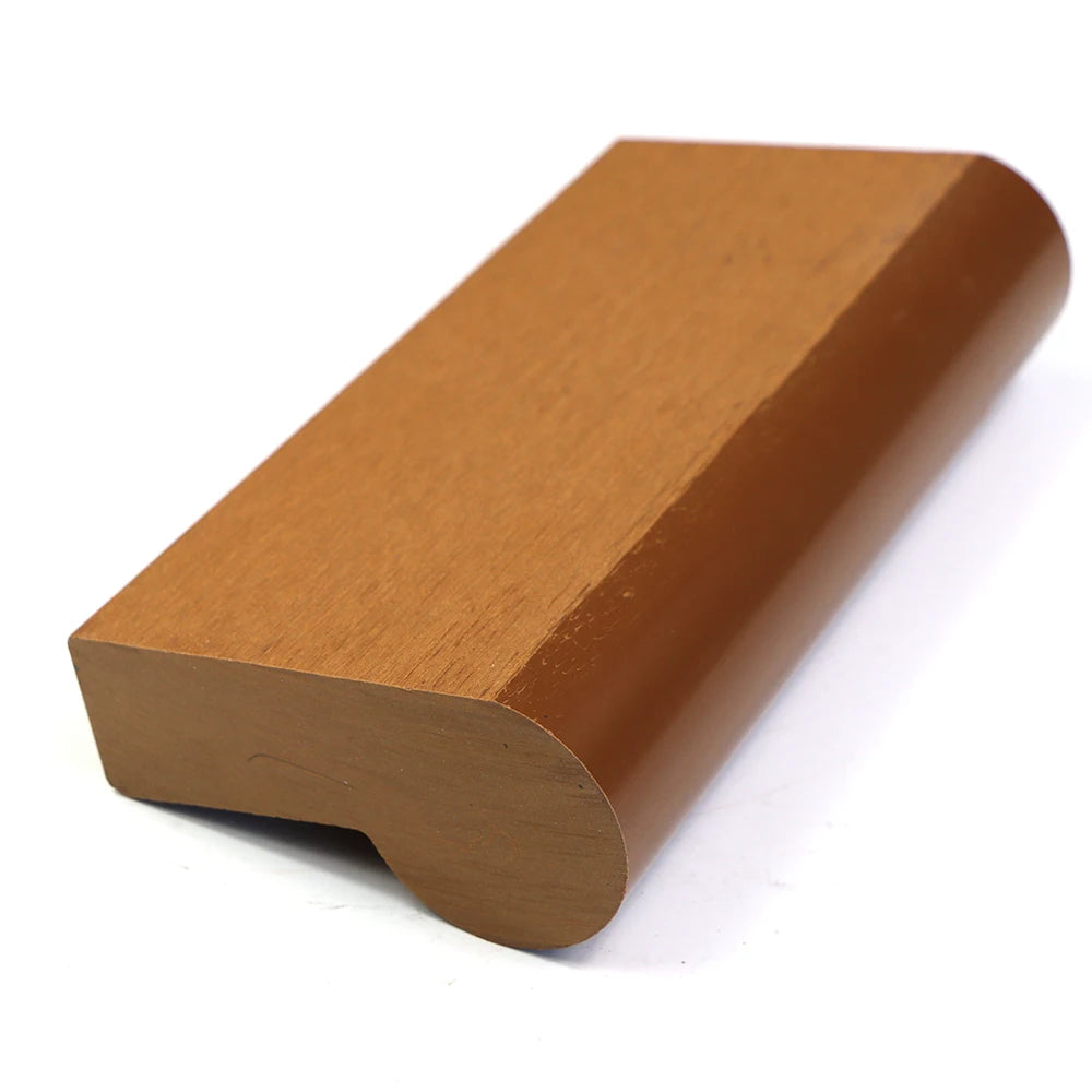Super September Recycled Wood Plastic Solid Slat Decking Waterproof Eco-friendly Outdoor Bench Wpc