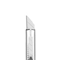 STARPRINT Retractable Snap Blade Cutter with Aluminium Alloy Frame Silver Color for Craft Paper and School Projects