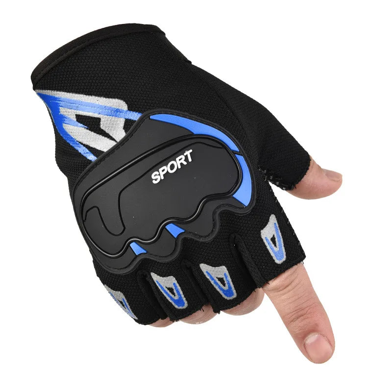 2024 Wholesale Half-Finger Workout Gloves for Men Women Breathable Fitness Training Gear for Body Building Weightlifting in Gym