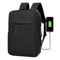 Durable Business Laptop Backpack USB Charging Port Oxford Material Zipper College School Computer Bag Gifts for Women Men