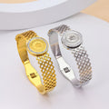Fashion Open Bracelets 18k Gold Plated Jewelry Stainless Steel Wheat Ears Knot Bracelet Multi Style Bangles for Women Bangle