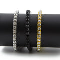 5MM Cubic Zirconia Tennis Bracelets Iced Out Chain Crystal Wedding Bracelet for Women Men Gold Silver Color Bracelet