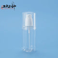 Plastic HDPE 100ml Face Cream & Lotion Pump Bottle with Screen Printing 100PCS MOQ