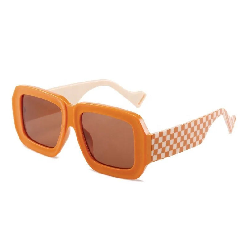 Wholesale Europe and America Wide Legs Big Frame Sunglasses Fashion Street Candy Color Women Sunglasses