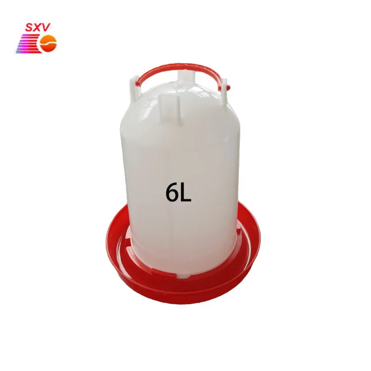 New 6L Animal Farm Equipment Automatic Chicken Drinkers and Poultry Feeders for Chicken Drinking Needs