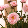 L886 Decorative Flowers Wedding Home Decor pink Artificial Marigold Silk Flower Artificial Calendula Officinalis Flowers