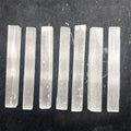 Wholesale Natural Rough Gypsum Crystal Wand Point White Selenite Stick for Healing