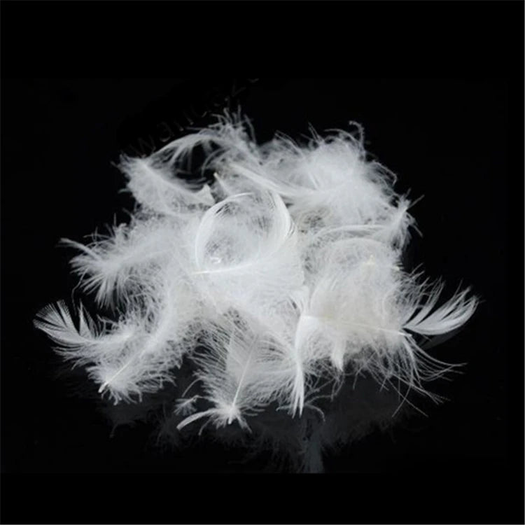 Wholesale Cheap Bulk  1~40ply Black Ostrich Feathers for Clothing Crafts White Ostrich Feather Trim 15-20 cm Tassel Fringe
