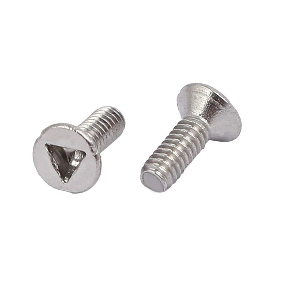 M1-M12 Metric Stainless Steel Security Anti Theft Flat Countersunk Head Customized 2mm-250mm Length Bolts Screw Manufacturers