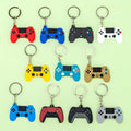 2025 Wholesale 2D Soft Rubber Carabiner Gamepad Kawaii Keychains Cartoon Accessories for Anime Fans Gamers Durable Promotional