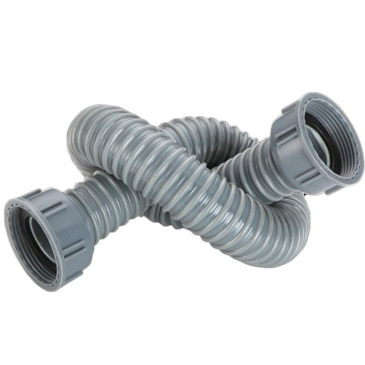 BANGQI Modern Design S-bend Polished Double Thread Connecting Sink Basin Drainage Hose Fittings for Bathroom Food Waste