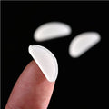 Samples of New D-shaped Silicone Rubber Antiskid Heightening Non-Slip Nose Pad Special Accessories for Glasses