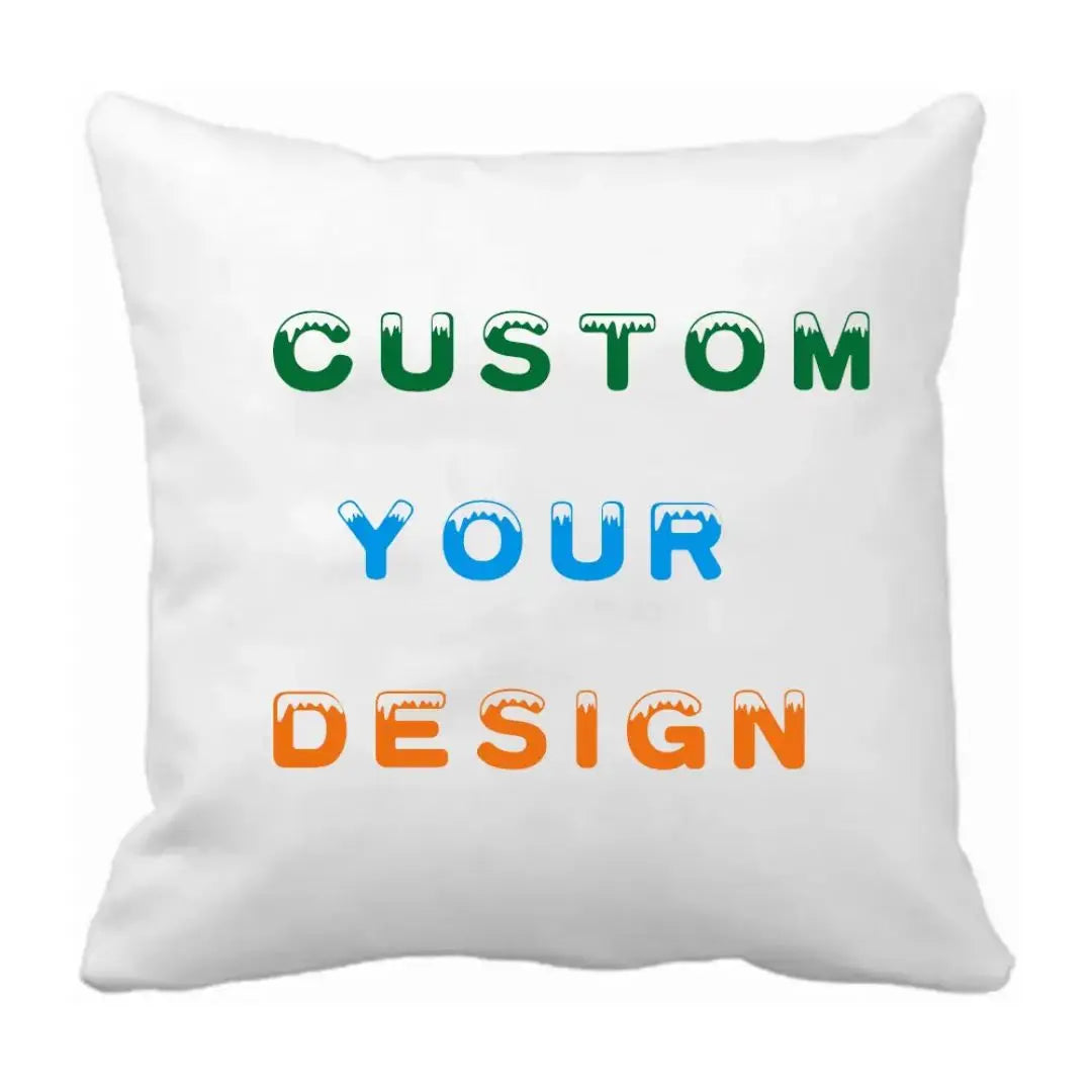 DIY Blank Heat Sublimation Printed Pillowcase Personalized Pillow Cover for Home and Hotel Decoration