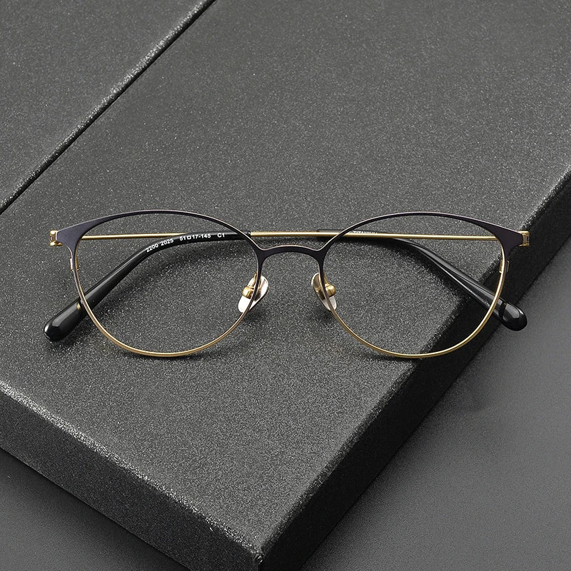 2200 Factory Outlet Matte Retro Titanium Glasses Men Eyeglasses Optical Frame New Arrival Fashion Luxury Glasses