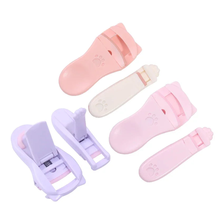Top Seller Mini Portable Heated Eyelash Curler Long-Lasting Natural Beauty Custom Logo