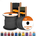 Wholesale Customized Paracord 4mm 3mm 2mm Nylon Polyester Rope Parachute Cord 30m 50m 100m Survival Tactical Paracord