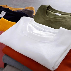 New Design Luxury Quality Cotton Loose Fit Little Drop Shoulder Brand Blank Oversized Men t Shirt