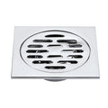 Modern Design Square Bathroom Shower Drainer 10*10cm Anti-Clogging Stainless Steel Floor Waste Drain Factory Wholesale