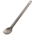 Premium Ultralight Titanium 217mm Long Handle Spoon for Outdoor Camping Hiking BBQ